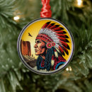 Search for native american christmas tree decorations Chief