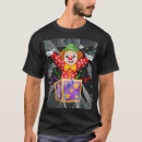 Search for clowns tshirts Scary