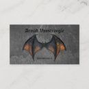 Search for creepy business cards Horror