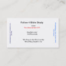 Search for evangelism business cards Jesus