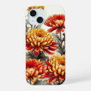Search for chrysanthemum flowers iphone cases Floral pattern