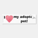 Search for i love my rescue dog bumper stickers Pets