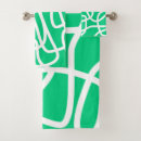 Search for green and white bath towels Trendy
