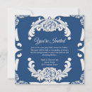 Search for china invitations Blue