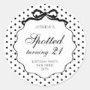 Search for polka dot bow stickers Script