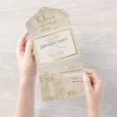 Search for enchanted castle invitations Fairy tale