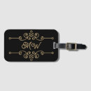 Search for vintage luggage tags Gold