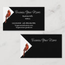 Search for cardinal bird business cards Red