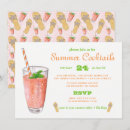 Search for summer cocktail party invitations Watercolor