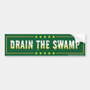 Search for politicians bumper stickers Drain the swamp