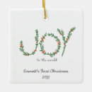 Search for joy to the world christmas tree decorations Green