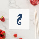 Search for seahorse napkins Nautical