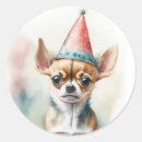 Search for chihuahua stickers Birthday