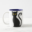 Search for spooky cat mugs Black