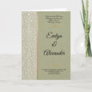 Search for green wedding cards White