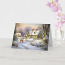 Search for vintage cottage christmas cards Classic