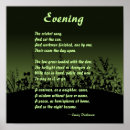 Search for evening posters Poem