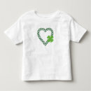 Search for st patricks day toddler tshirts Shamrock