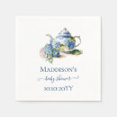 Search for blue hydrangea napkins Hydrangea baby shower