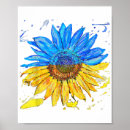 Search for vintage sunflower posters Blue