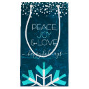 Search for navy blue christmas gift bags Typography