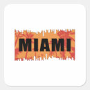 Search for miami skyline stickers Usa
