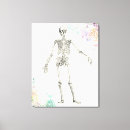 Search for skeleton canvas prints Flowers