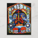 Search for masks postcards Colourful