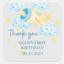 Search for yellow and gray stickers Birthday