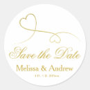Search for 2 hearts wedding stickers Elegant
