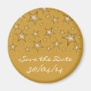 Search for fridge magnet invitations Gold