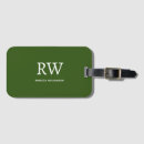 Search for initials luggage tags Minimalistic