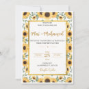 Search for boho sunflowers wedding invitations Yellow