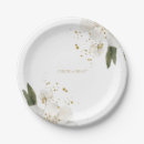 Search for magnolia paper plates White flowers