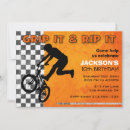 Search for bmx birthday invitations Motocross