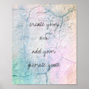 Search for cracks posters Blue