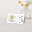 Search for sunflower place cards Table