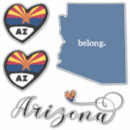 Search for arizona state flag stickers I love arizona