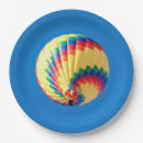 Search for hot air balloon paper plates Transportation
