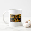 Search for book collector mugs Bibliophile