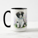 Search for border collie puppy mugs Black