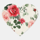Search for vintage red rose stickers Pink
