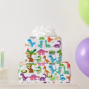 Search for dino wrapping paper Brachiosaurus