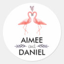 Search for palm tree wedding stickers Pink