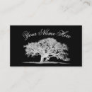 Search for oak tree business cards Elegant