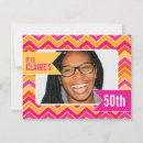 Search for chevron birthday invitations Zigzag