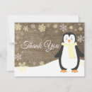 Search for penguin thank you cards Baby its cold outside