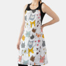 Search for funny cats aprons Cute