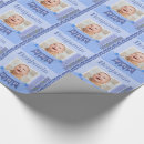 Search for baby boy 1st birthday wrapping paper Blue