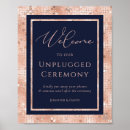 Search for welcome to our wedding posters Rose gold